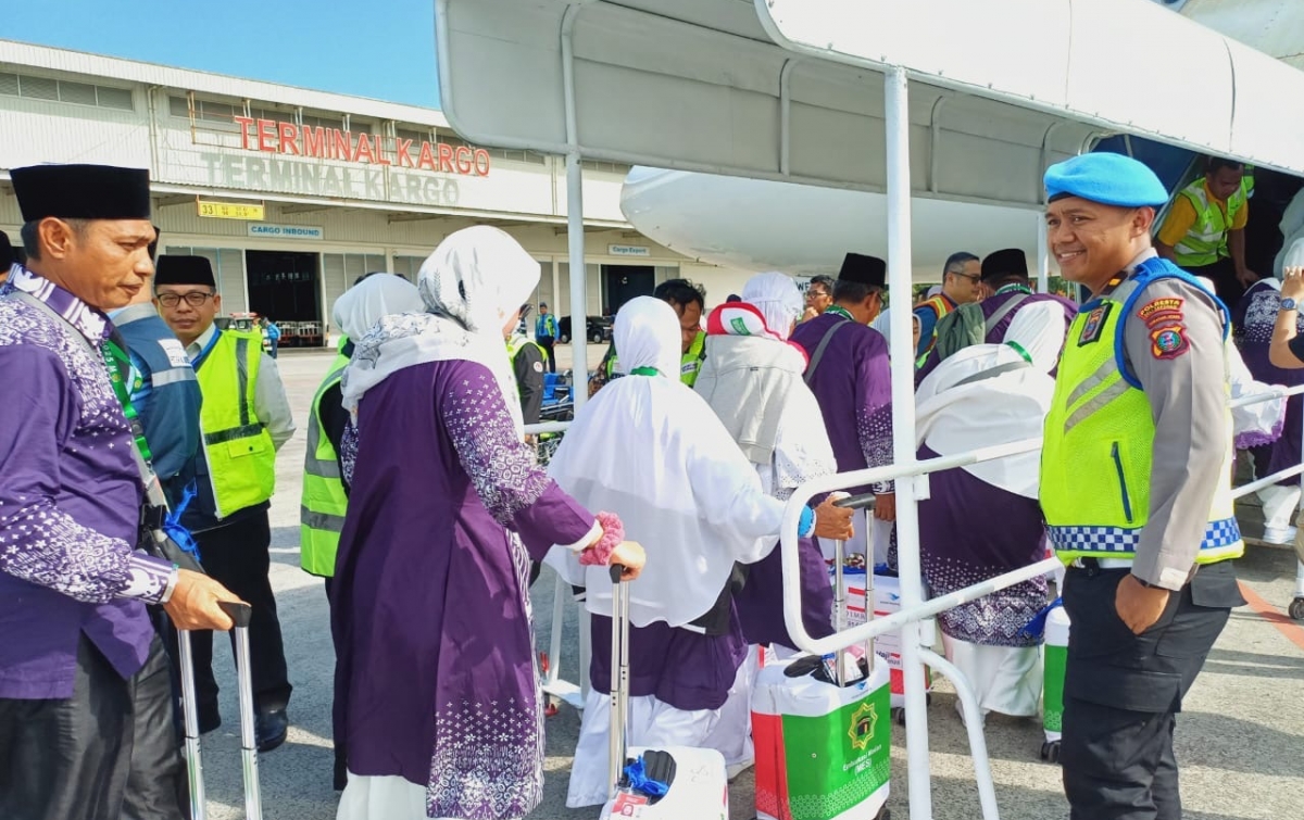 Bea Cukai Kualanamu Komitmen Beri Layanan Terbaik bagi Jemaah Haji Embarkasi Medan