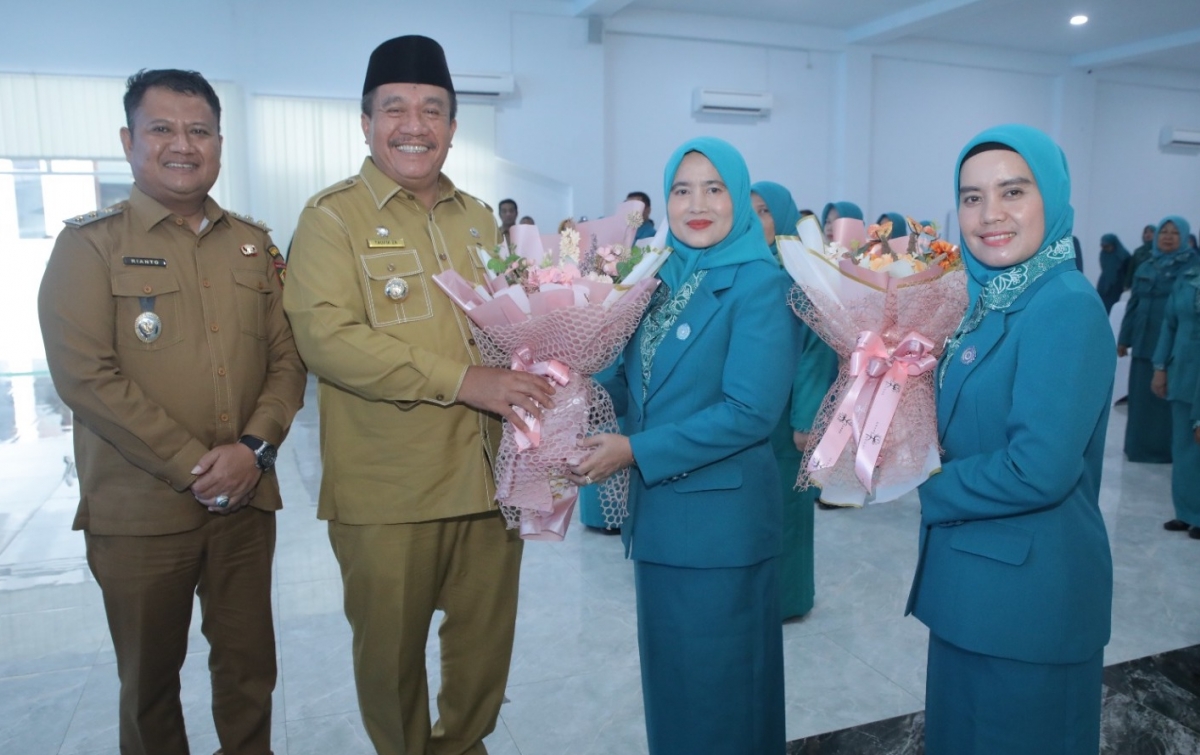 Bupati Lantik Pengurus TP PKK Kabupaten Asahan