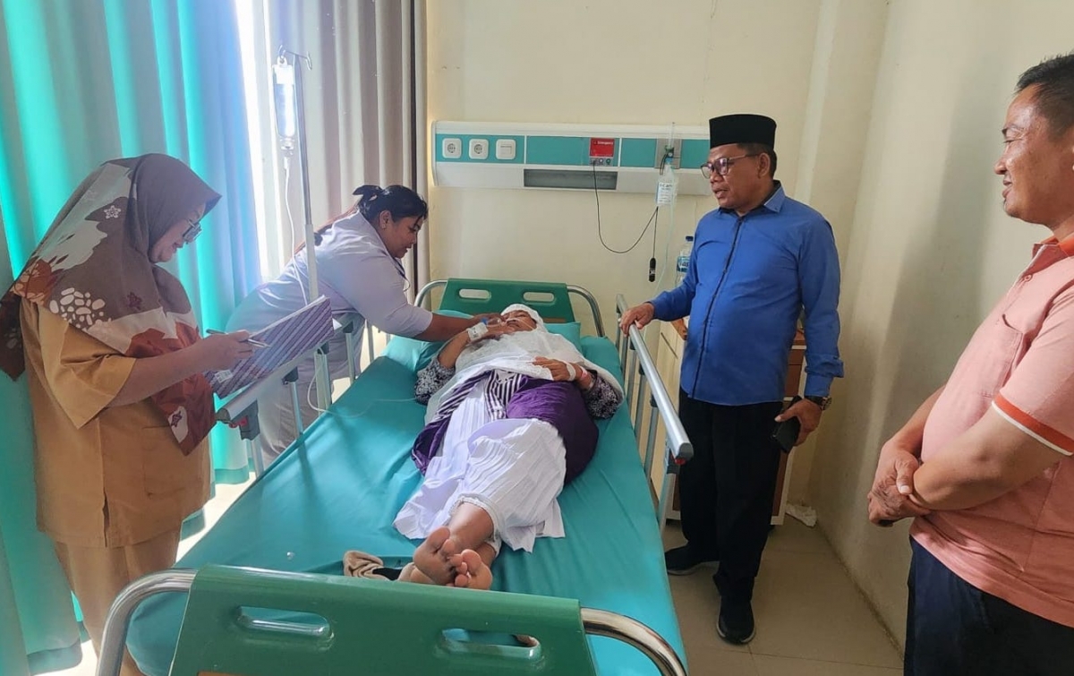 Sakit, Seorang Calhaj Solo Diturunkan di Bandara Kualanamu untuk Perawatan Medis