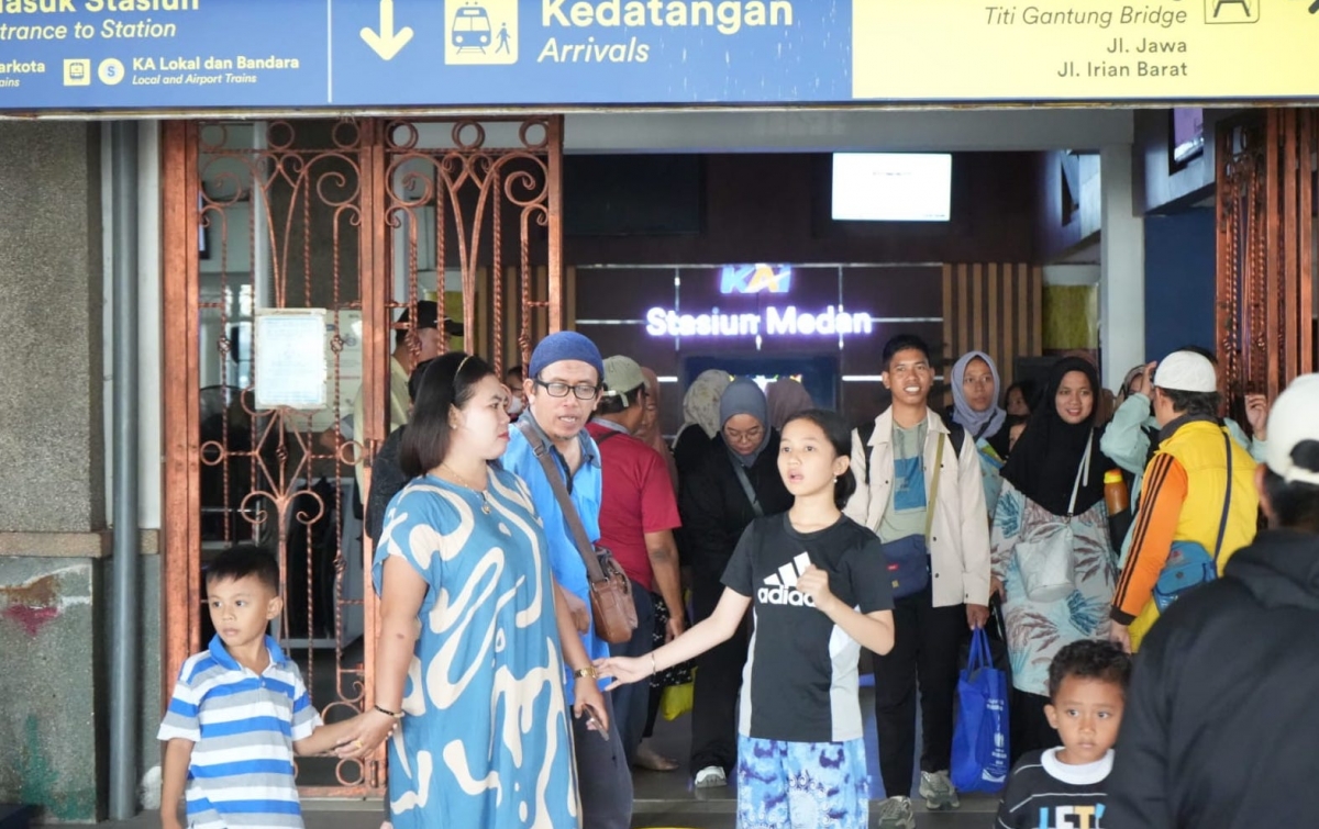 Hingga Hari ke-2 Long Week End Waisak, Penumpang KA di Sumut Melonjak 15 Persen