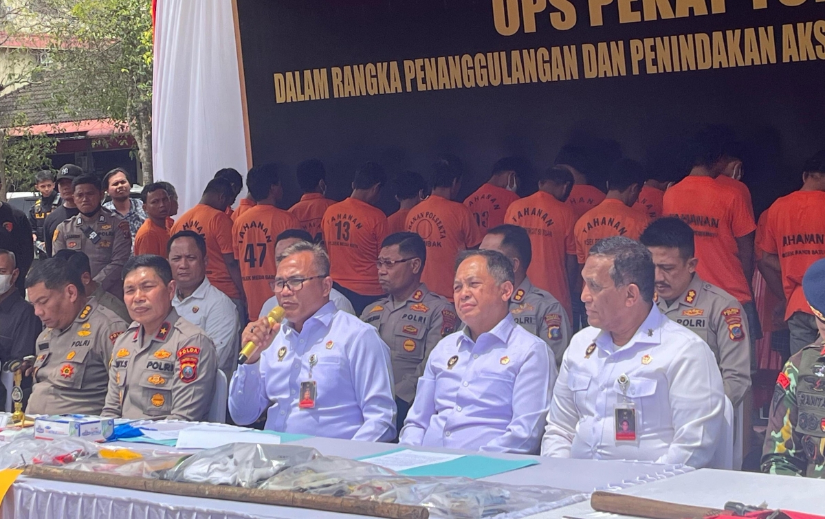 Kemenko Polkam Apresiasi Polda Sumut Tindak Tegas Premanisme