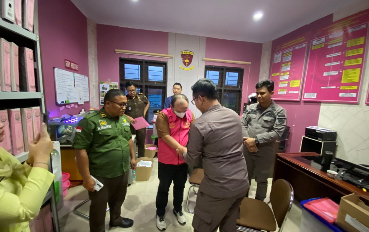 Kejari Tapanuli Utara Tahan 1 Lagi Tersangka Korupsi di Dinas Kominfo