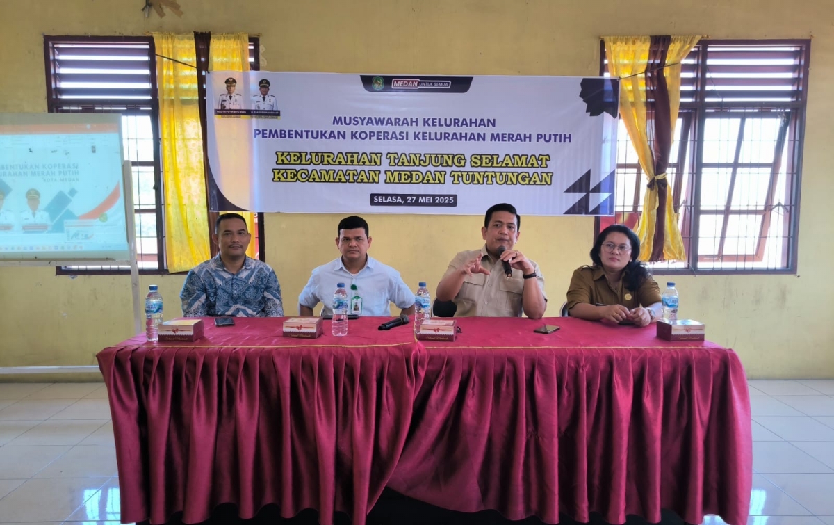 Dorong Pembentukan Koperasi Merah Putih, Panel Barus Turun Langsung ke Medan