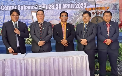 Moderamen GBKP Periode 2025-2030 Dilantik