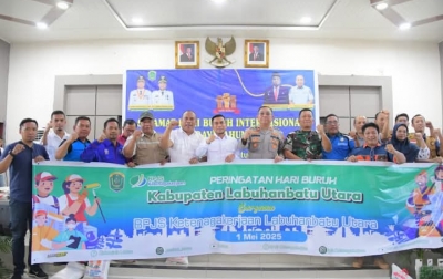 Pemkab Labura Gelar Peringatan May Day 2025 