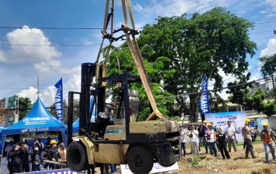 Rangka G-Ultima Tunjukkan Kekuatan, Sanggup Angkat Beban 5 Ton