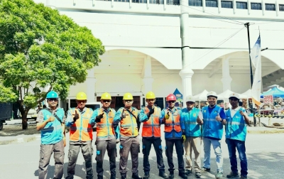 PLN Siaga Penuh Jaga Listrik Andal di Mayday Fair 2025 Sumut