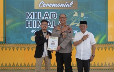 Kapolres Langkat Terima Penghargaan Tokoh Berpengaruh dari Himala