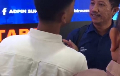 Staf Protokoler Bobby Nasution Intimidasi Wartawan TV Kantor Gubernur