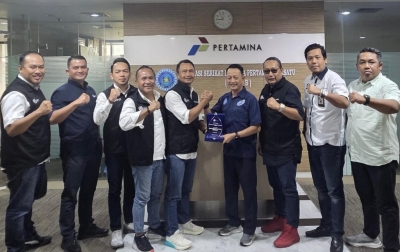 Serikat Pekerja Pelabuhan Indonesia Bersatu dan Federasi Serikat Pekerja Pertamina Bersatu Jalin Silaturahmi Bahas Isu Strategis