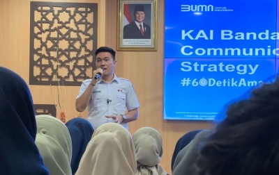 KAI Bandara Gencarkan Edukasi Keselamatan KA untuk Wujudkan Transportasi Aman dan Tertib