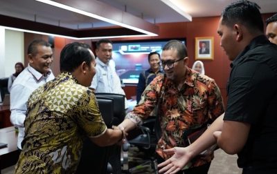 Sambangi Kantor Bappenas, Putra Mahkota Sampaikan Beberapa Hal untuk Pembangunan Palas