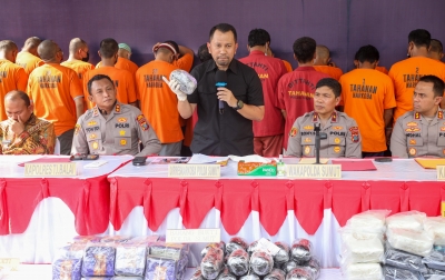 Polda Sumut Ungkap 2.000 Liquid Vape Mengandung Obat Keras di Labura