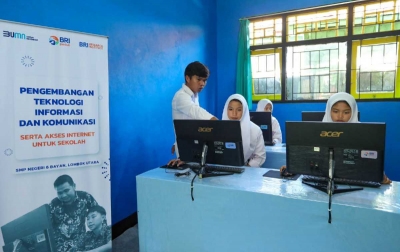 Turut Bangun Pondasi SDM Unggul, BRI Perkuat Pendidikan di Daerah 3T dengan Teknologi
