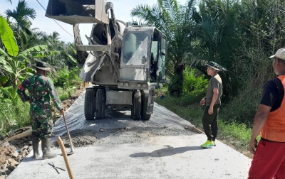 Tinjau TMMD ke-124 di Silo Bonto, Dansatgas: Ini Kolaborasi Masyarakat dengan TNI