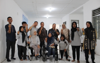 Kunjungi Rumah Difabel Pelindo Regional 1, Dukung Semangat Berkarya Peserta Difabel
