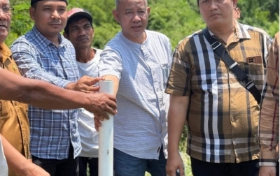 Ombudsman-RI dan Pihak Terkait Pasang Patok Batas Areal Hutan Lindung