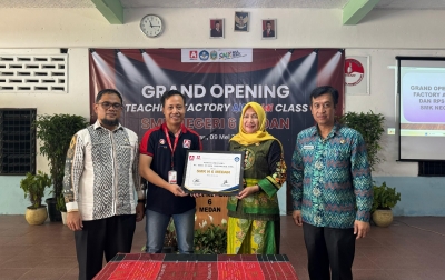 Alfamidi Class di SMKN 6 Medan Diresmikan, Cetak Lulusan Siap Kerja di Industri Ritel