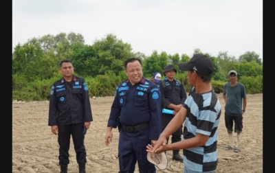 PSDKP Belawan Respons Cepat Aduan Dugaan Pelanggaran Penimbunan Pesisir