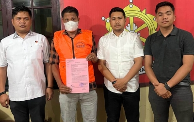 Dugaan Korupsi Dana Desa, Mantan Kades Sitinjo 2 Ditahan Polres Dairi