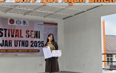 Festival Seni Pelajar UTND 2025, Angelia Cristine Maria Sitorus Siswi SMK Negeri 11 Medan Raih Juara