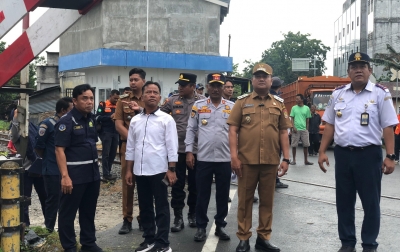 Wabup Asahan Resmikan Tiga JPL di Perlintasan Kota Kisaran dan Air Batu