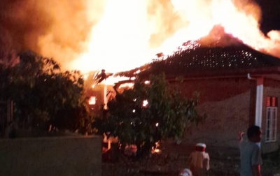 Satu Rumah di Desa Lawe Bekung Terbakar, Satu Orang Tewas