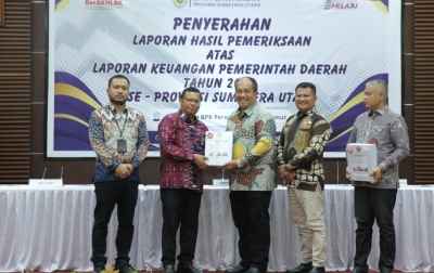 Pemkab Asahan Raih Opini WTP ke-8 Berturut-turut dari BPK RI