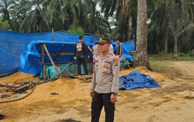 Polres Labusel Gerebek Gudang Diduga Lokasi ‘Kencing CPO’, Temukan 4 Baby Tank