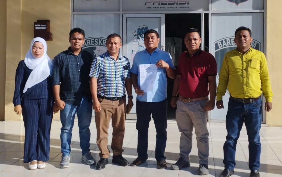 Namanya Dipalsukan, Warga Tobing Tinggi Lapor ke Polres Palas