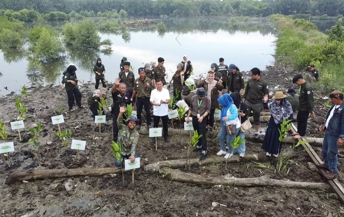 Peringatan Hari Lingkungan Hidup Sedunia di Medan Diwarnai Aksi Bersih Danau Siombak hingga Tanam Bakau