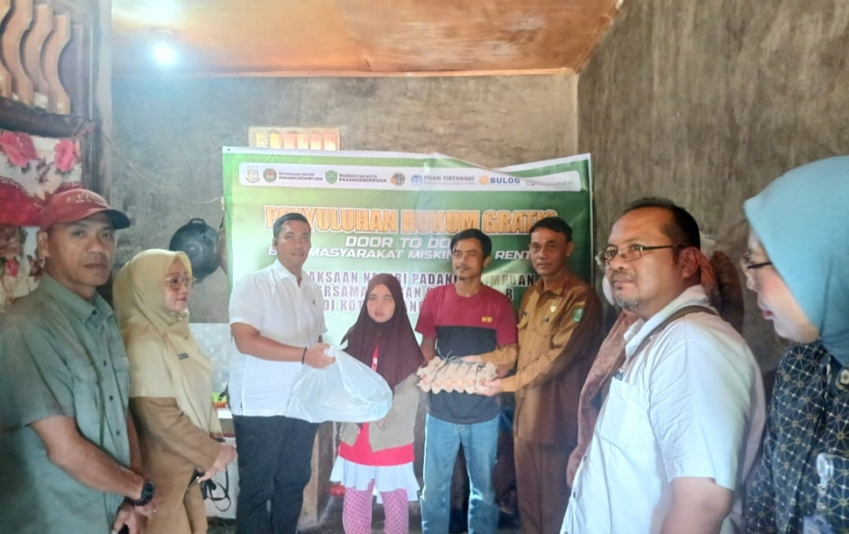 Kasi Intel Kejari Padangsidimpuan Serap Aspirasi Dari Masalah PKH hingga Sertifikat Tanah