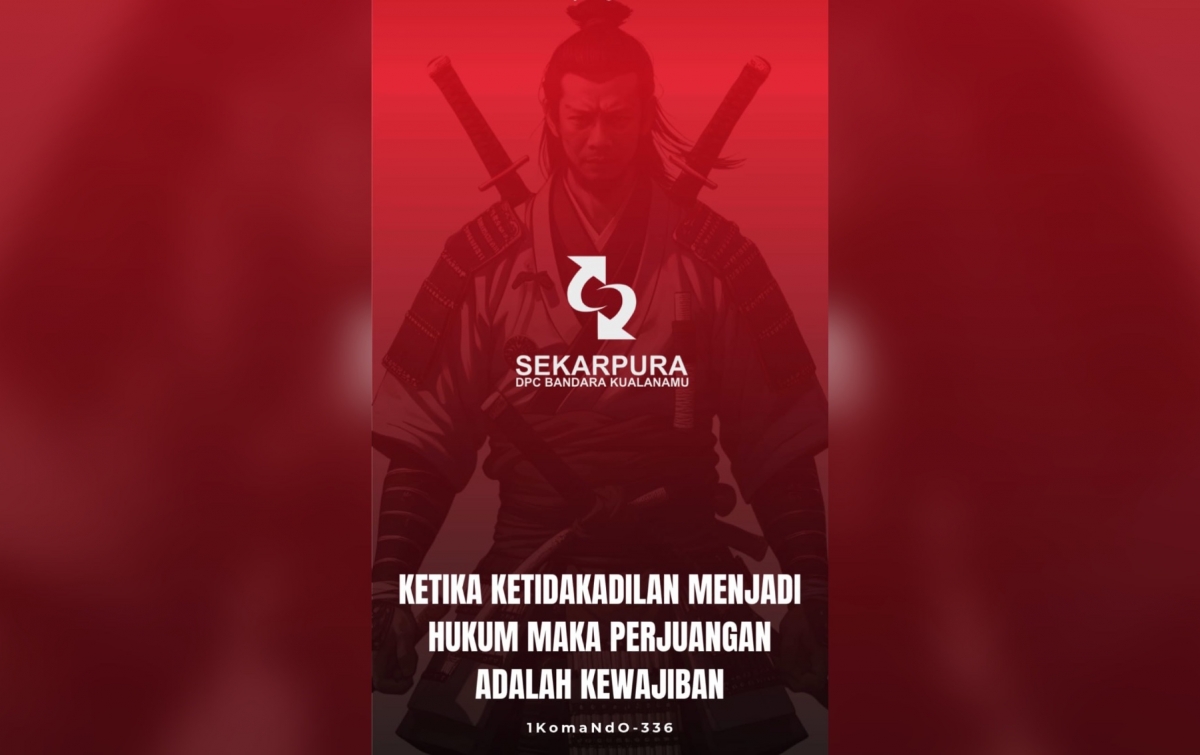 DPC Sekarpura Bandara Kualanamu Bunyikan Alarm Simbol Perlawanan