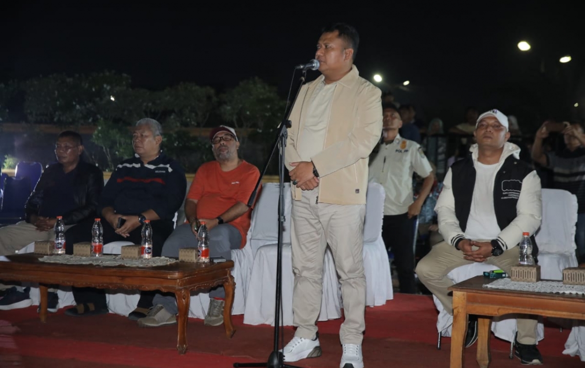 Wakil Bupati Asahan Lepas Peserta Marching Festival ke-III