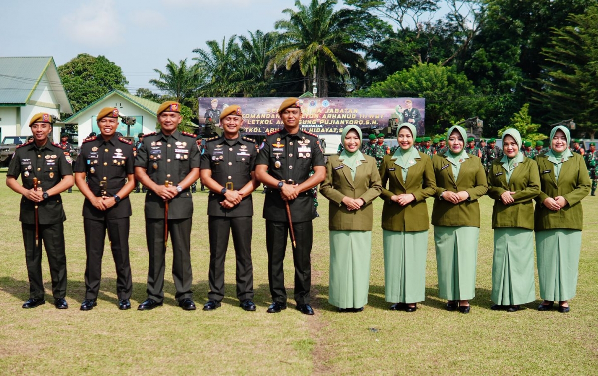 Serah Terima Jabatan Komandan Batalyon Arhanud 11/WBY, Estafet Kepemimpinan untuk Pengabdian