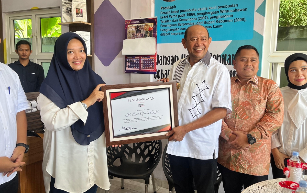 Apresiasi KSI kepada Bupati Langkat dalam Mewujudkan Disabilitas Mandiri