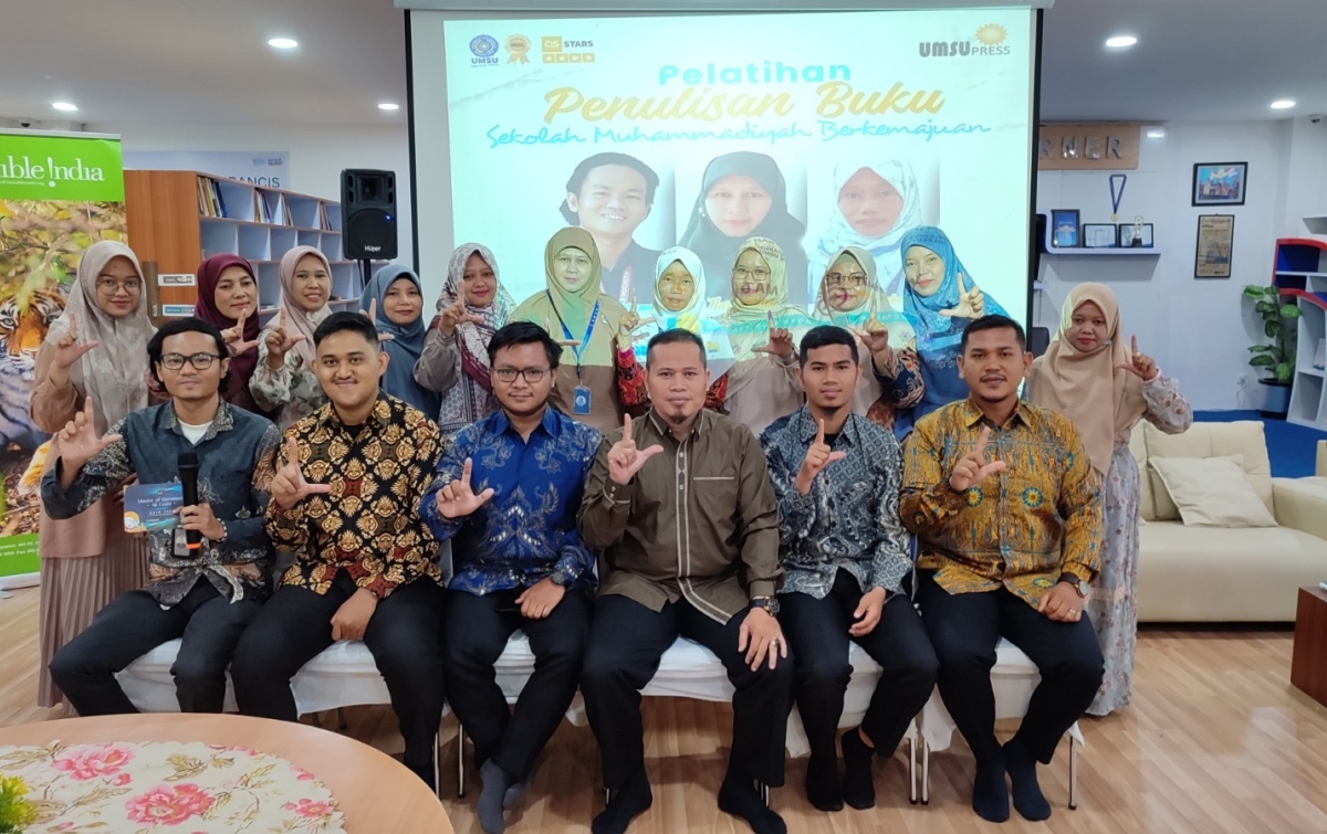 Tingkatkan Kompetensi Guru, UMSU Press Laksanakan Pelatihan Penulisan Buku