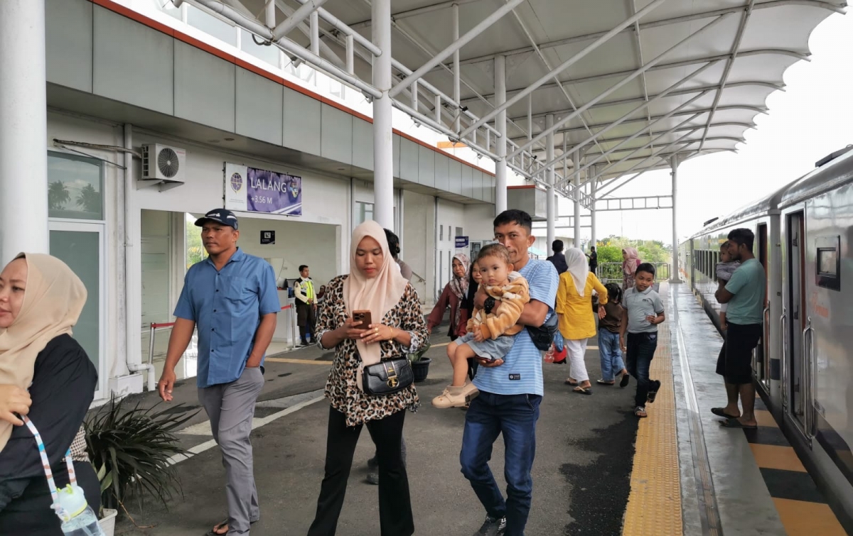 Penumpang KA di Sumut saat Long Weekend Tahun Baru Islam Melonjak, Lebih Tinggi dari Libur Idul Adha