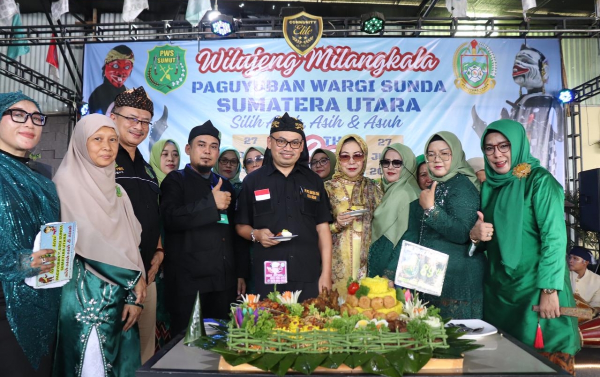 HUT ke–89 PWS Sumut, Pererat Silaturahmi Sesama Warga Sunda di Perantauan