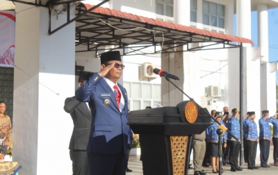 Wabup Nias Barat Pimpin Upacara Harlah Pancasila: 'Pancasila Pemersatu Kita'