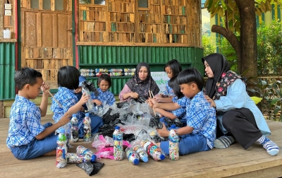 Edukasi dan Inspirasi dari Siswa TK di Bojongsari Depok dalam Penanganan Sampah Plastik Sejak Dini