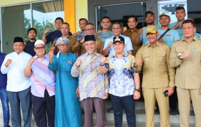 Senator HM Nuh Siap Perjuangkan Pembangunan Akses Jalan  Palas- Madina