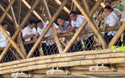 Fahzren Preman Orang Utan Haven, Sambut Rombongan Sofyan Tan dan Bupati Deliserdang