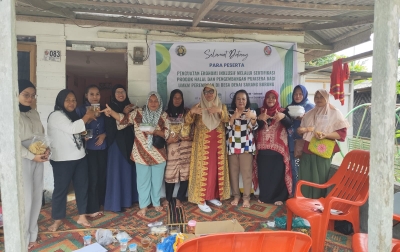 USU Gelar Program Desa Binaan 2025: Dorong Ekonomi Inklusif Melalui Sertifikasi Halal dan Pengembangan Pujasera bagi UMKM Perempuan