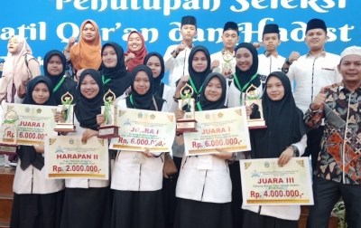 Palas Raih Peringkat Empat Besar dalam STQH ke 19 Tingkat Provsu