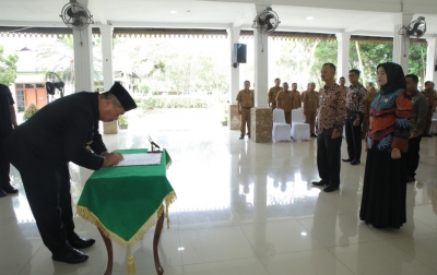 Bupati Lantik TP Posyandu Kabupaten Asahan