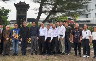 Dubes RRT Upacara di Zang Dian, Peringatan Pahlawan Perlawanan terhadap Jepang