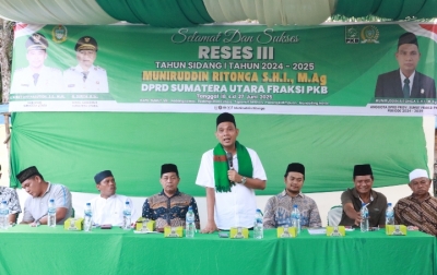 Muniruddin Ritonga Serap Aspirasi Warga Paringgonan dalam Reses III DPRD Sumut