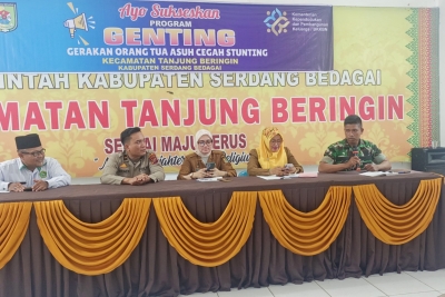Sinergi Forkopimcam Tanjung Beringin Gelorakan GENTING, Wujudkan Kepedulian untuk Sesama