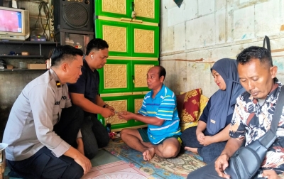 Sinergi Kepedulian Polri dan Wartawan Salurkan Bantuan di Sergai